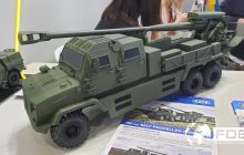 Та, що визволяла Зміїний: Україна представила на міжнародній виставці зброї САУ "Богдана" (фото)