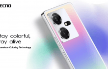 Tecno показала технологію, яка змінює колір смартфона одним натисканням кнопки (відео)