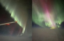 Пілот розвернув літак на 360 градусів, щоб усі пасажири побачили неймовірне північне сяйво