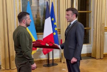 For courage and loyalty: Macron awarded Zelensky with France's highest award (video)