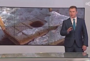 Похищение века: в РФ сняли телерепортаж про кражу сельского туалета (видео)