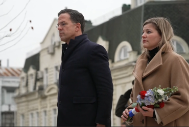 Прем'єр-міністр Нідерландів прибув до Києва (відео)