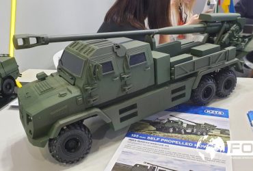 Та, що визволяла Зміїний: Україна представила на міжнародній виставці зброї САУ Богдана (фото)