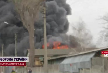 Масштабна пожежа у центрі Києва: дим видно за багато кілометрів