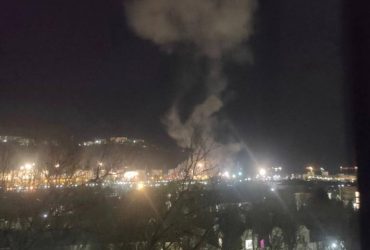 Беспилотники атаковали нефтебазу в РФ (фото, видео)