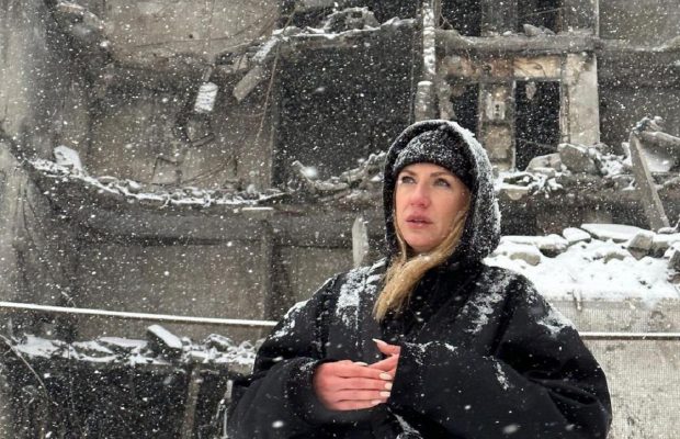 Леся Никитюк побывала на Салтовке в Харькове: "Мы все почувствовали боль" (фото)