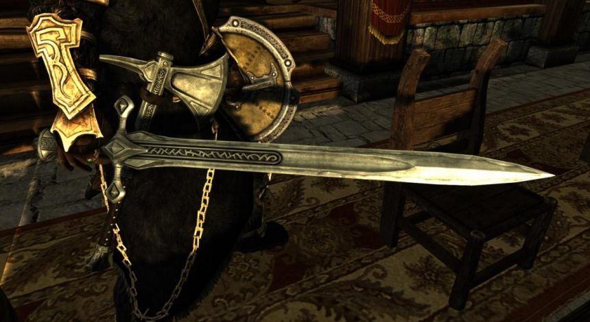 Користувач знайшов в Skyrim найнепотрібніший меч в грі, що допомагає ворогам