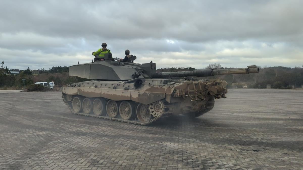 Challenger 2 поки ще не в Україні / фото УП Challenger 2 поки ще не в Україні / фото УП