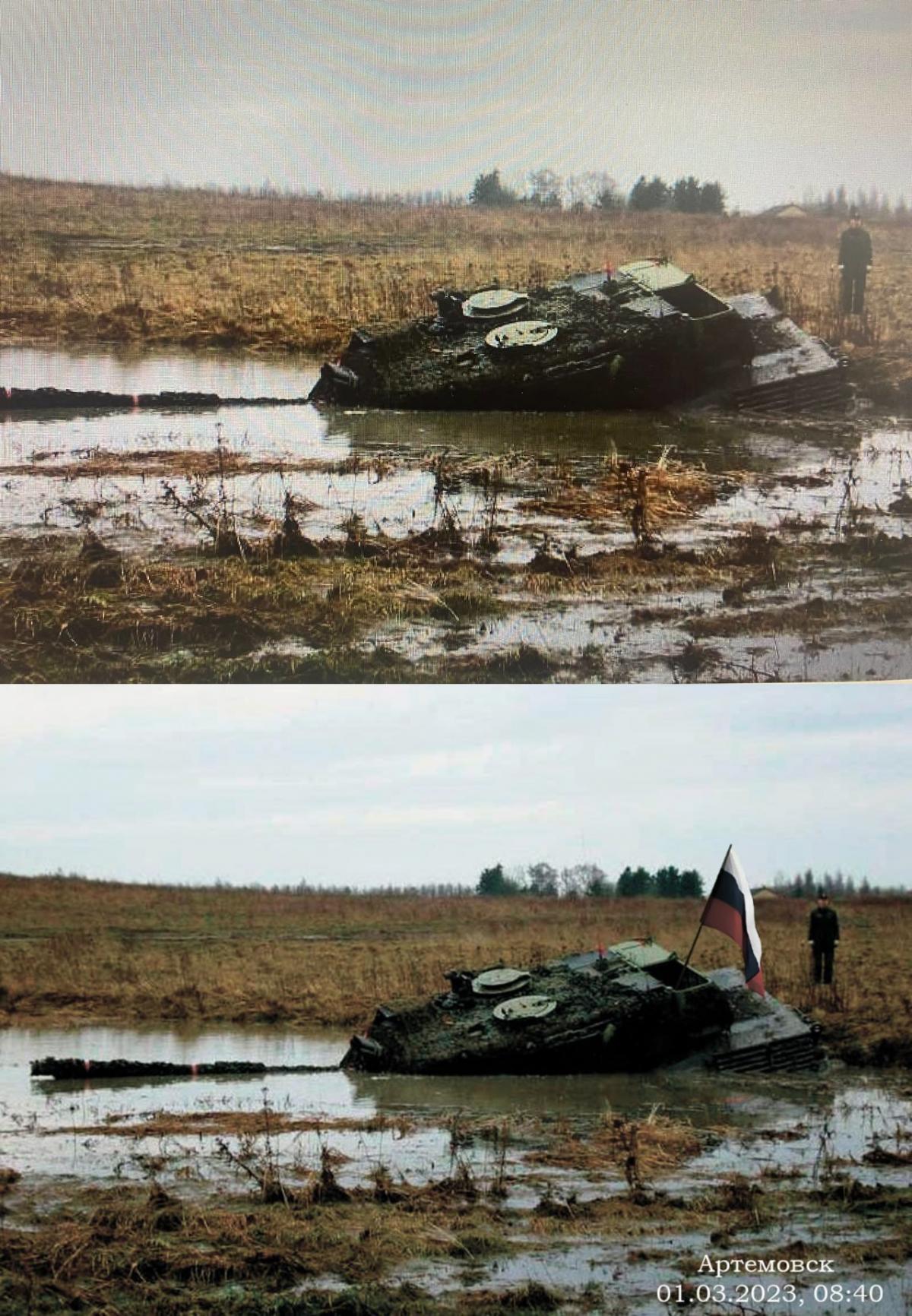 Окупанти епічно зганьбилися, похвалившись 'захопленим' танком Leopard (фото) Окупанти епічно зганьбилися, похвалившись 'захопленим' танком Leopard (фото)