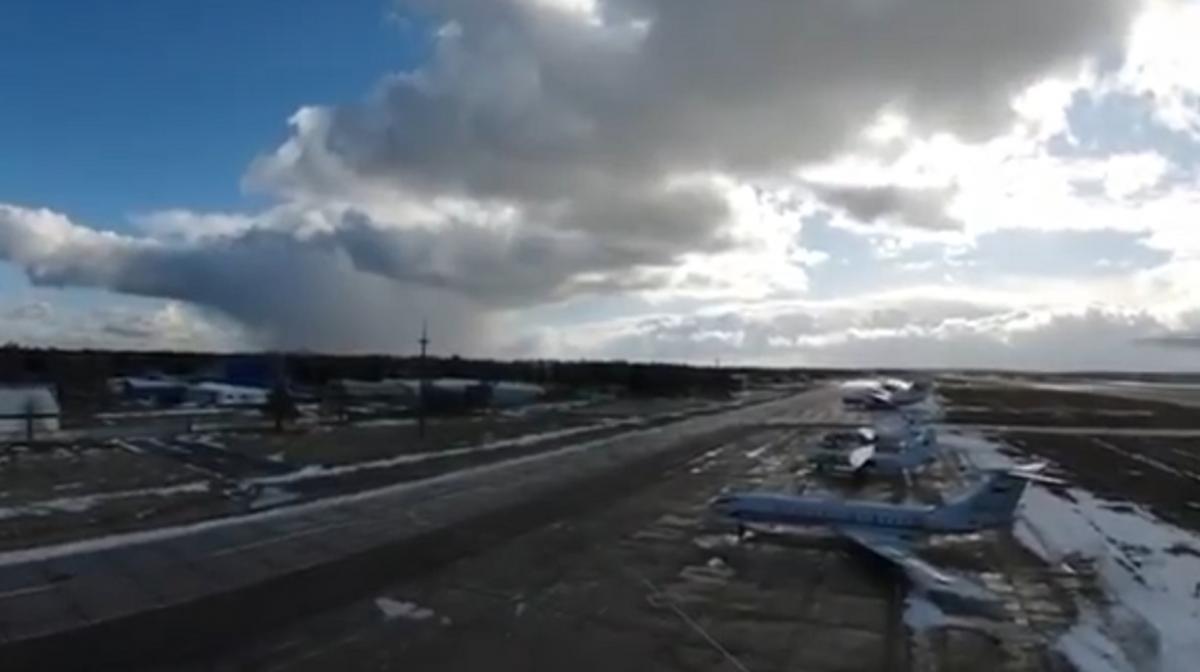 В Беларуси подорвали самолет А-50У / скриншот