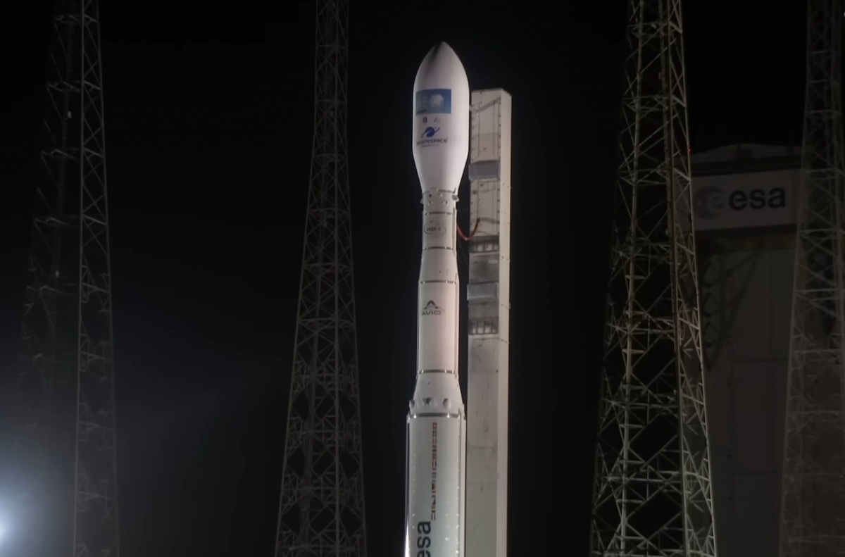 Ракета Vega C / скриншот з відео