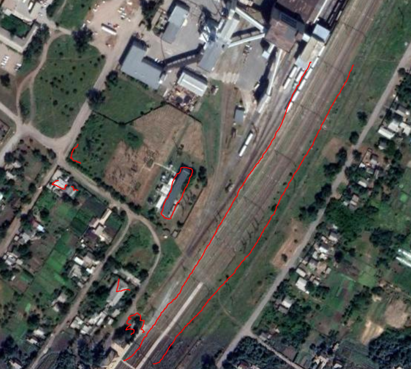 Местность Парасковеевки / скриншот Местность Парасковеевки / скриншот