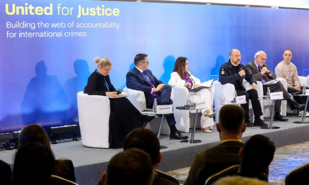 Денис Шмигаль виступив на конференції United for Justice у Львові / фото kmu.gov.ua