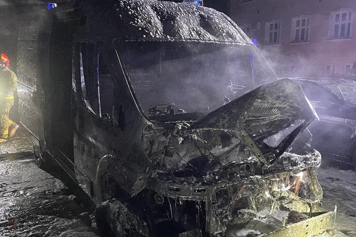 В Польше подожгли гумпомощь для Украины / facebook.com/wprkatowice В Польше подожгли гумпомощь для Украины / facebook.com/wprkatowice