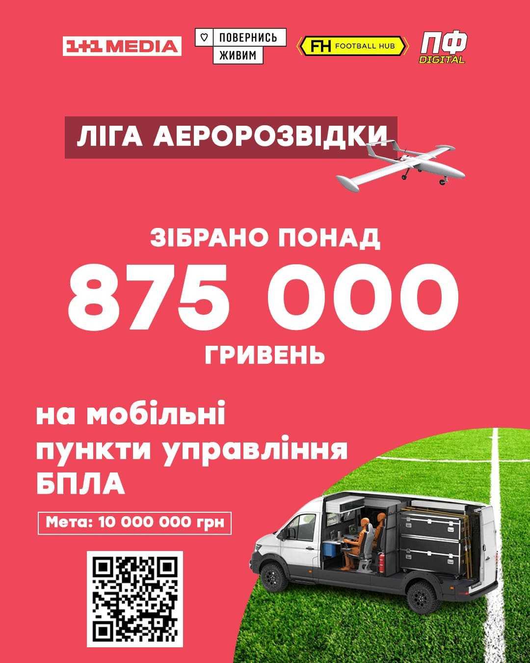 Група 1+1 media продовжує транслювати футбольні матчі та за підтримки Фонду 'Повернись живим' збирати кошти на 'Лігу Аеророзвідки' Група 1+1 media продовжує транслювати футбольні матчі та за підтримки Фонду 'Повернись живим' збирати кошти на 'Лігу Аеророзвідки'