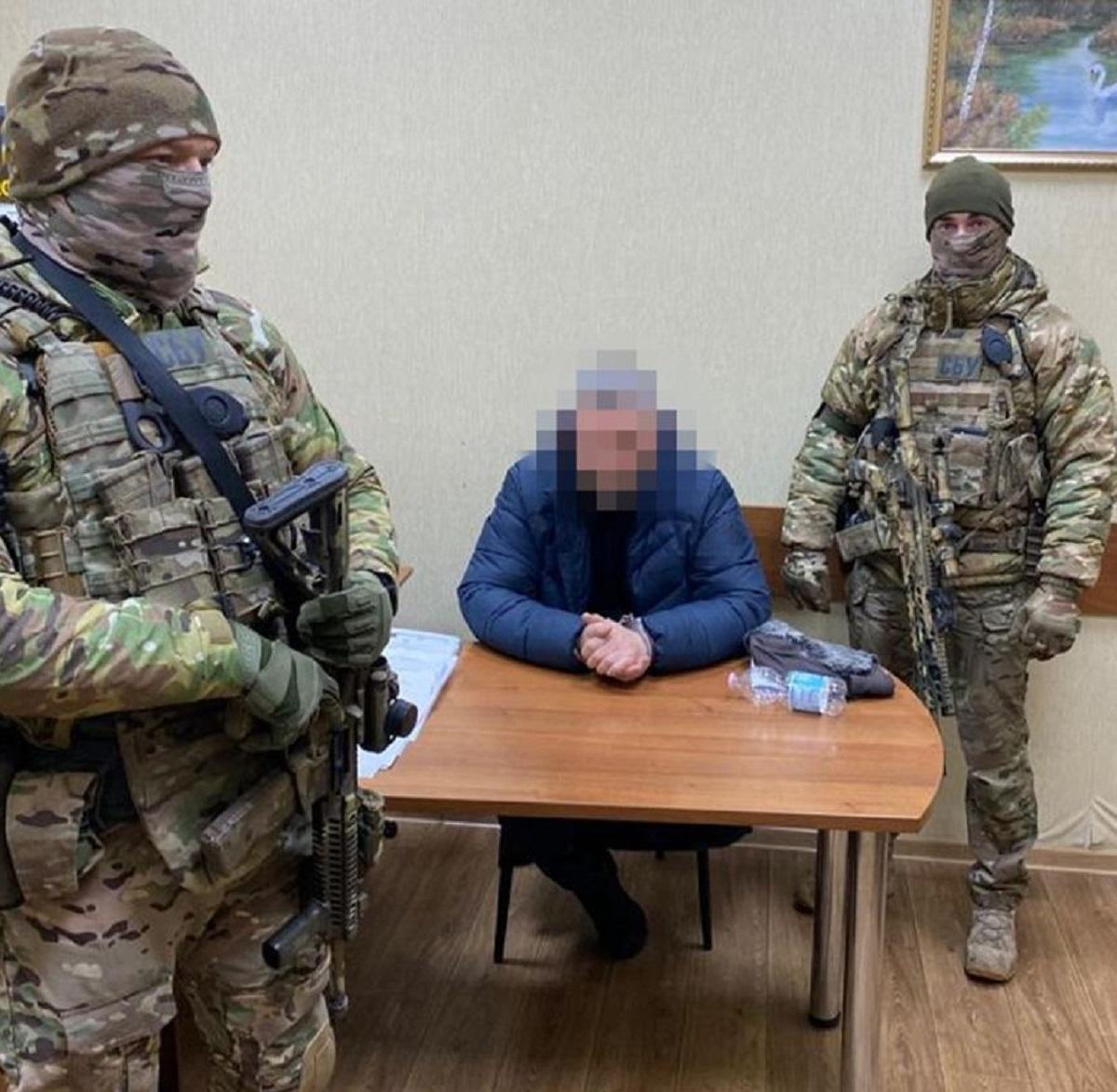 Затримано агента головного управління генштабу ЗС РФ \ фото СБУ Затримано агента головного управління генштабу ЗС РФ \ фото СБУ