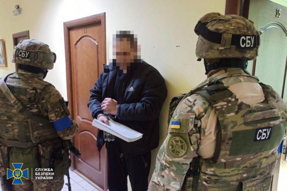 На Одещині затримали зрадника / фото СБУ На Одещині затримали зрадника / фото СБУ