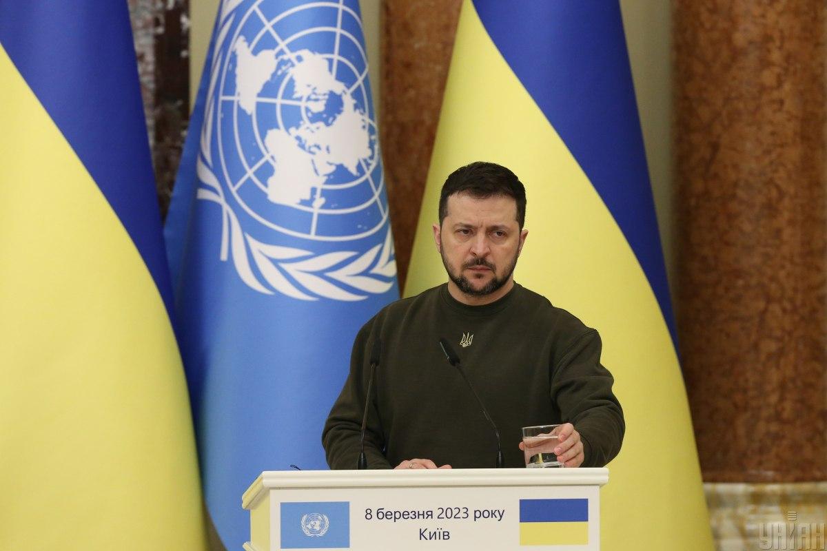 Зеленський прокоментував витік даних Пентагону / фото УНІАН