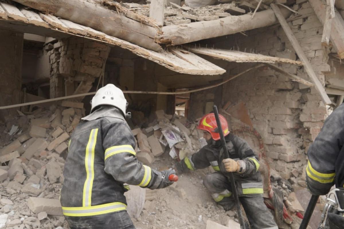 Разрушены дома мирных жителей / фото ГСЧС