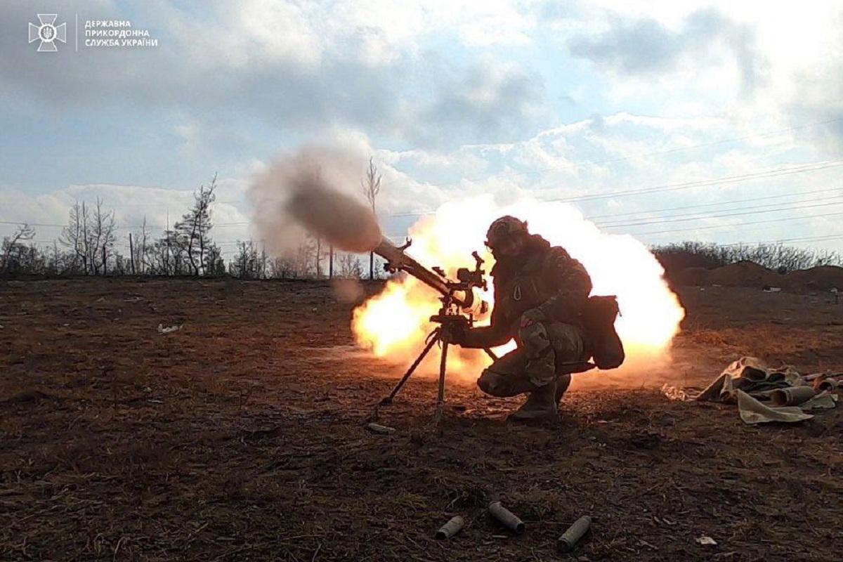 На Донеччині українські прикордонники відбили атаки на два опорних пункти / фото t.me/DPSUkr На Донеччині українські прикордонники відбили атаки на два опорних пункти / фото t.me/DPSUkr