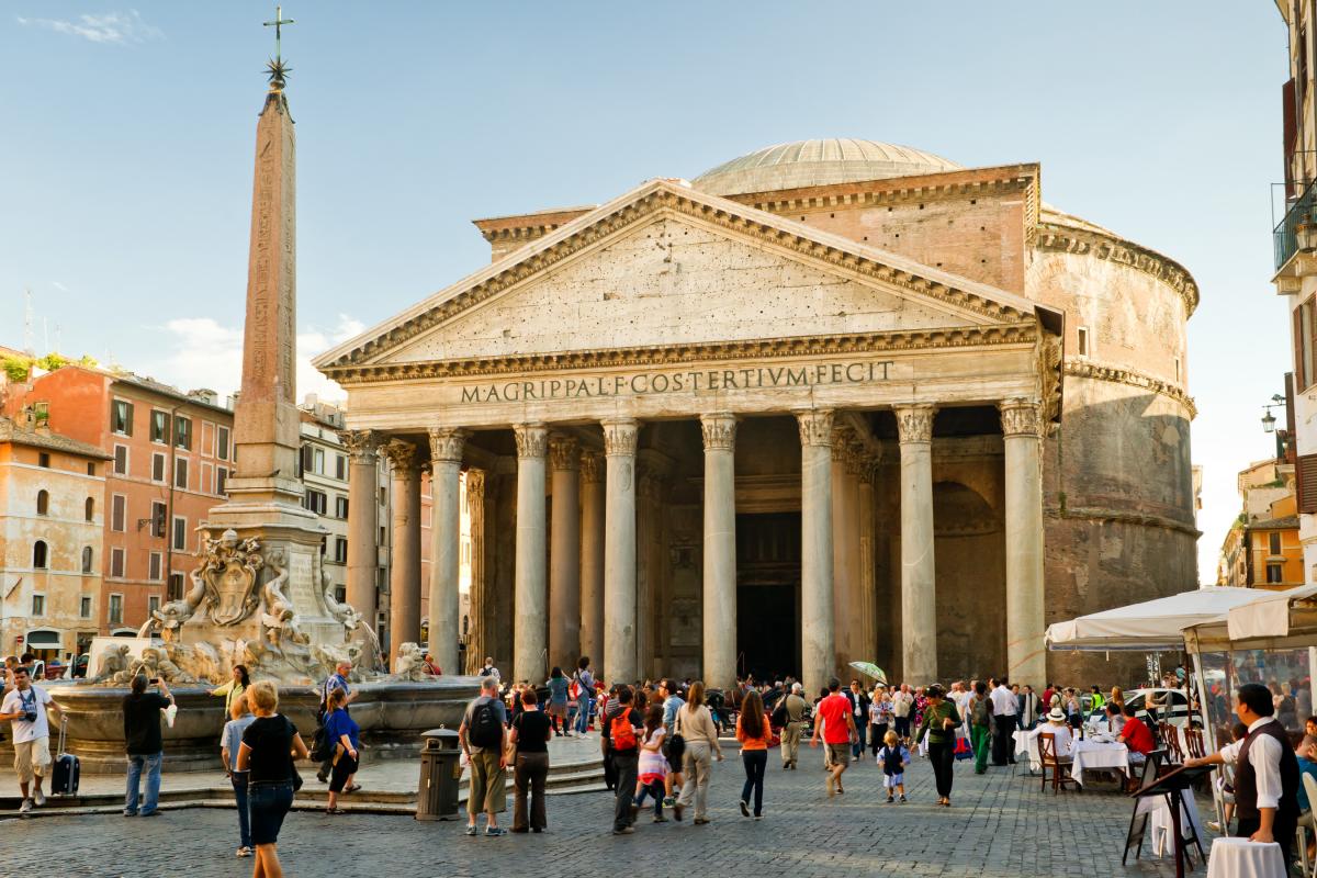 За відвідування пантеону в Римі доведеться заплатити 5 євро / фото ua.depositphotos.com