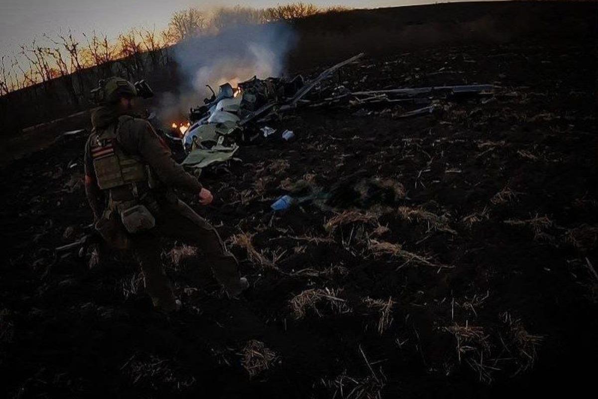 The Russians accidentally showed how the Armed Forces of Ukraine destroyed their Ka-52 helicopter / photo t.me/yigal_levin