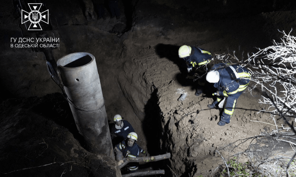 In the village of Mayaki, a man died in a well / photo of the State Emergency Service