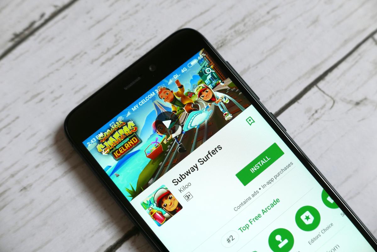 Subway Surfers подолала позначку в 4 млрд завантажень на Android і iOS / ua.depositphotos.com Subway Surfers подолала позначку в 4 млрд завантажень на Android і iOS / ua.depositphotos.com