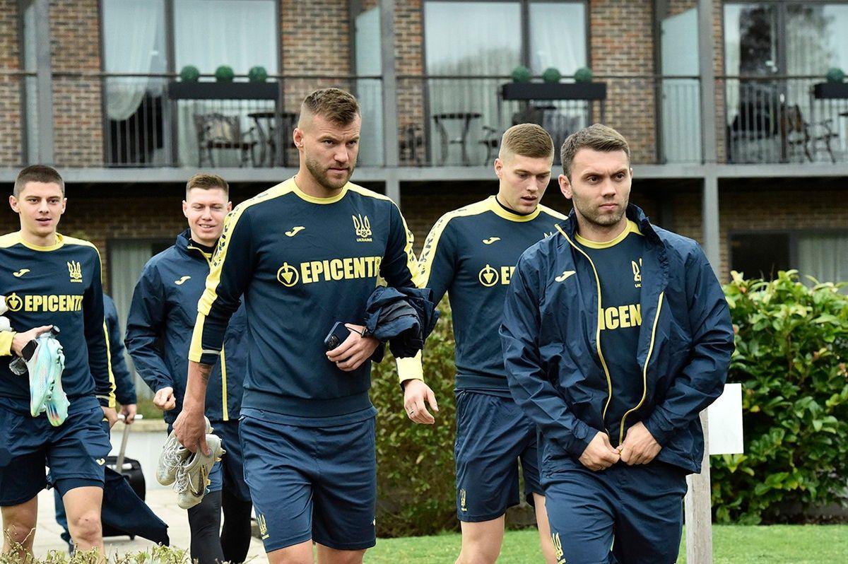 Футболисты сборной Украины / фото УАФ
