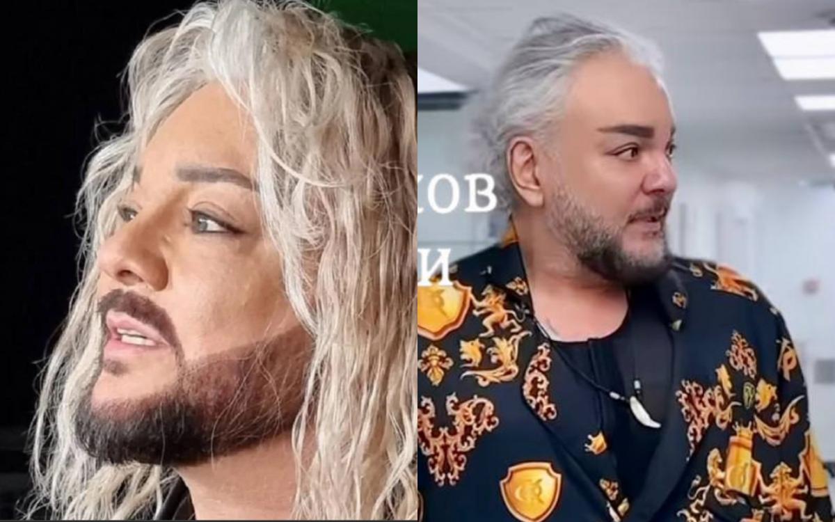 Филипп Киркоров шокировал видом без парика / коллаж Филипп Киркоров шокировал видом без парика / коллаж