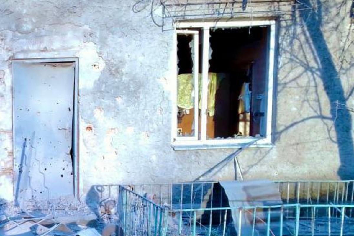 The invaders hit the Nikopol region three times a day / photo t.me/mykola_lukashuk