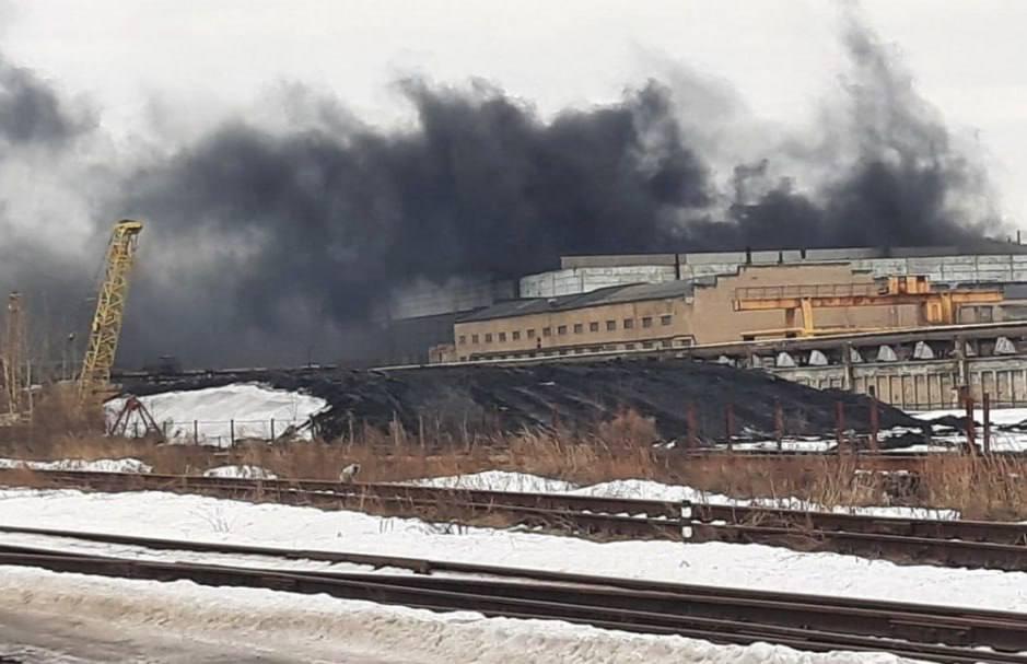In the Russian Federation, a plant for the production of engines for Russian equipment is on fire / screenshot In the Russian Federation, a plant for the production of engines for Russian equipment is on fire / screenshot