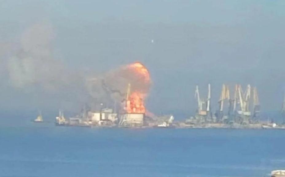 Залужний показав розгром "Саратова" рік тому / скриншот Залужний показав розгром "Саратова" рік тому / скриншот