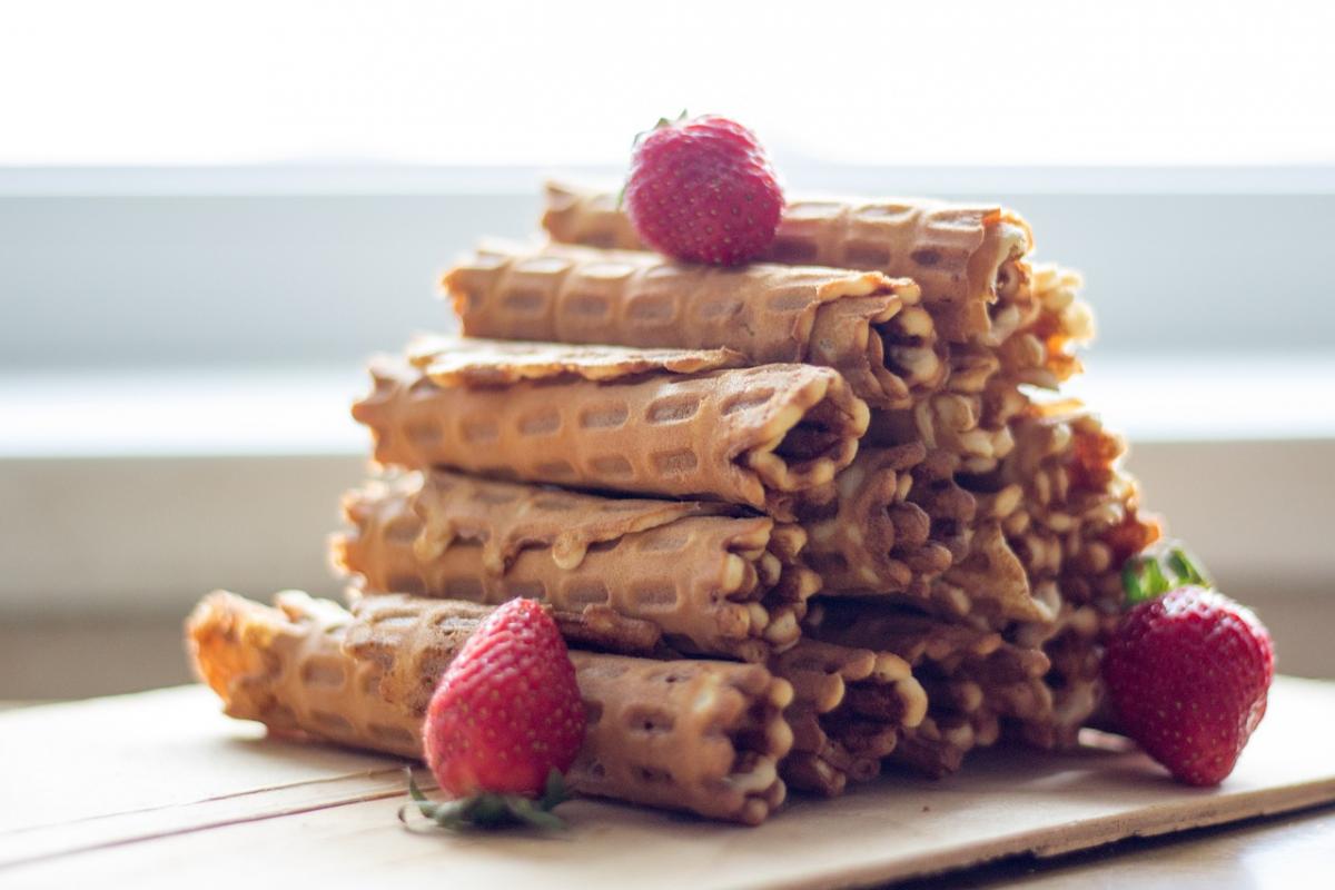 Wafer rolls in a pan / photo pixabay.com Wafer rolls in a pan / photo pixabay.com