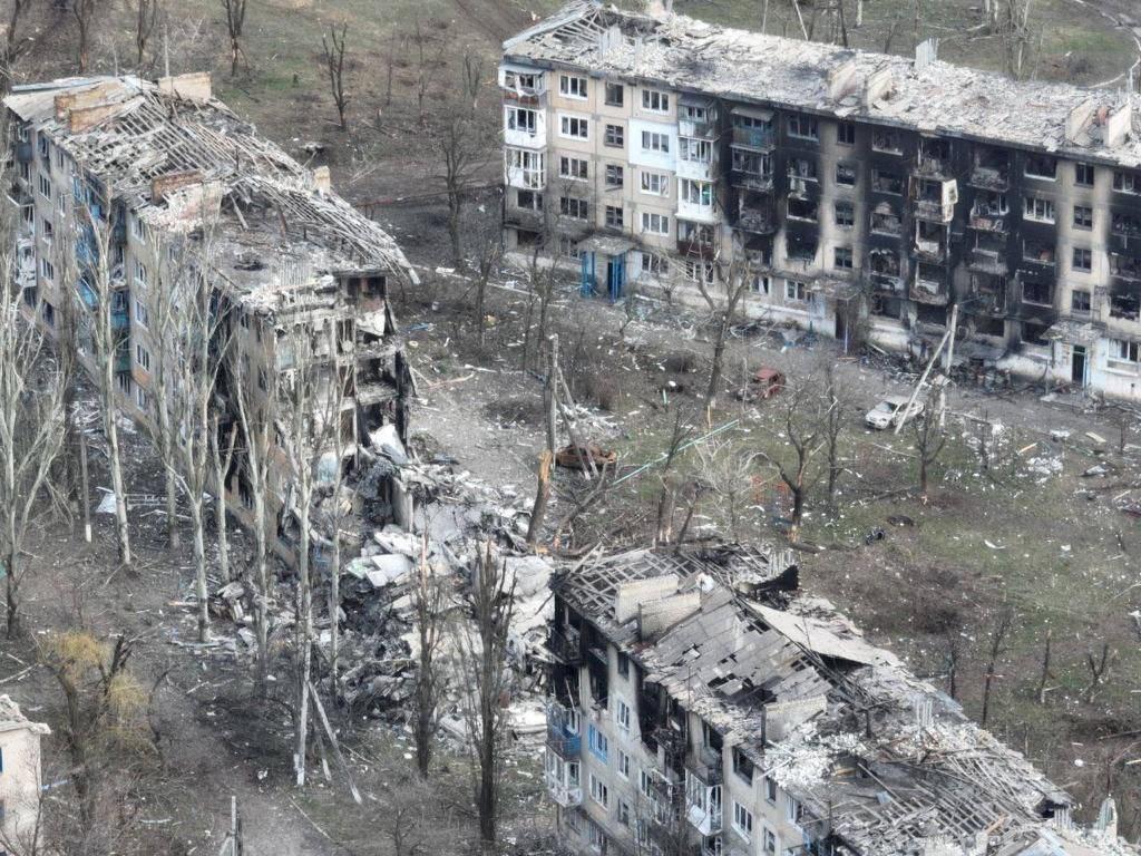 Россияне превратили Угледар в руины / фото t.me/pavlokyrylenko_donoda Россияне превратили Угледар в руины / фото t.me/pavlokyrylenko_donoda