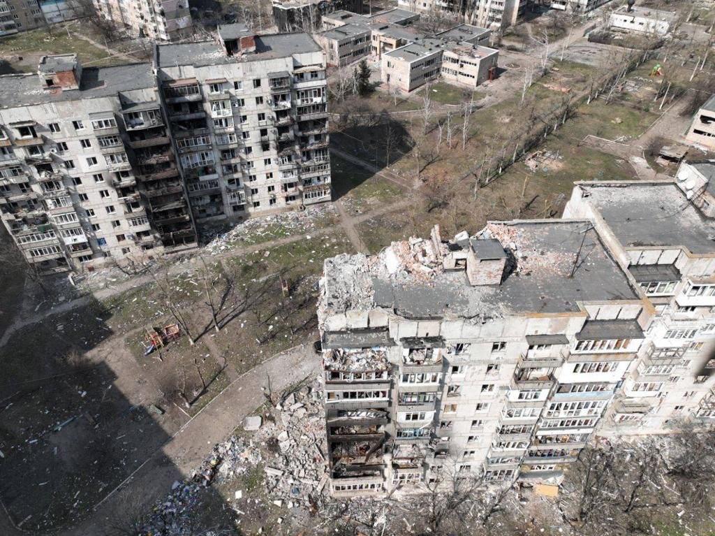 Россияне превратили Угледар в руины / фото t.me/pavlokyrylenko_donoda Россияне превратили Угледар в руины / фото t.me/pavlokyrylenko_donoda