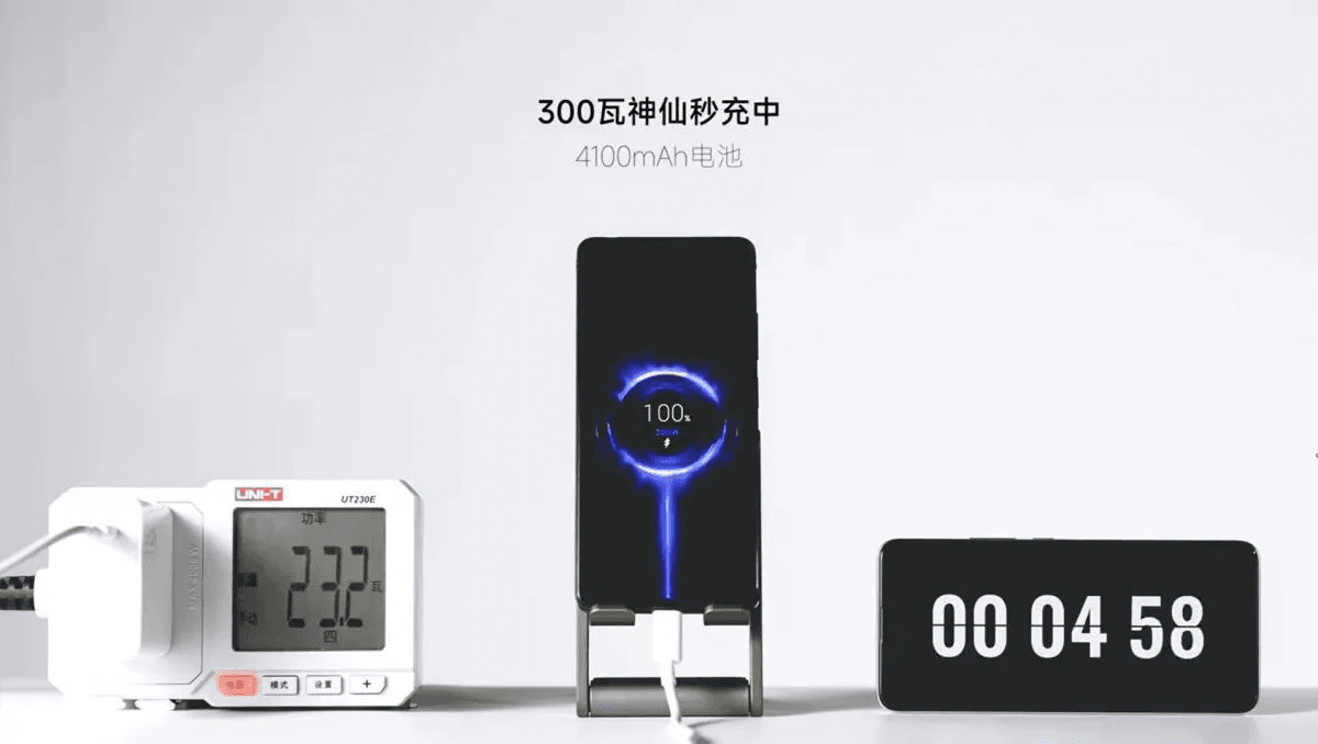 Первым зарядку на 300 Вт должен получить смартфон Redmi / Скриншот с видео Первым зарядку на 300 Вт должен получить смартфон Redmi / Скриншот с видео