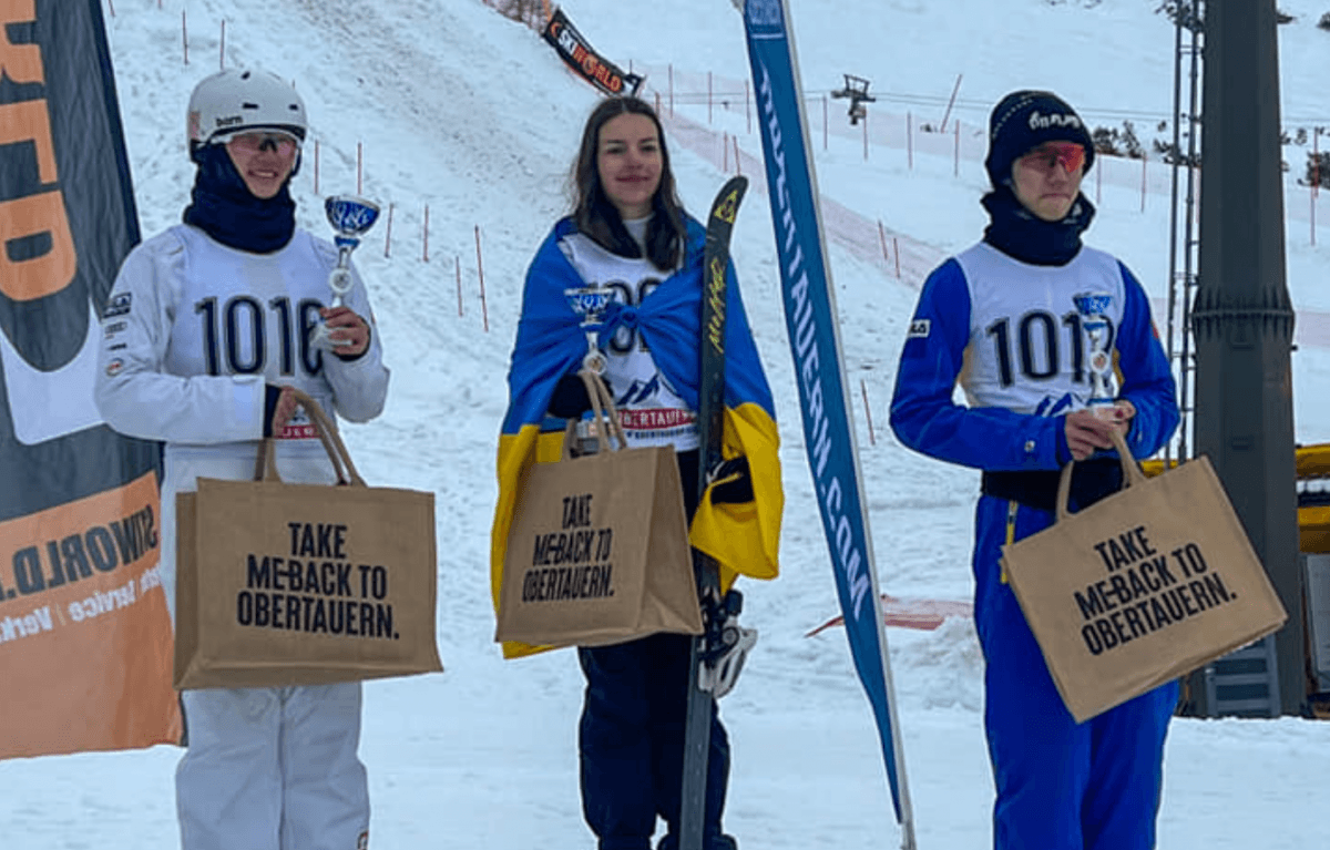 The Ukrainian won the European Cup / photo State Center for Olympic Training in winter sports