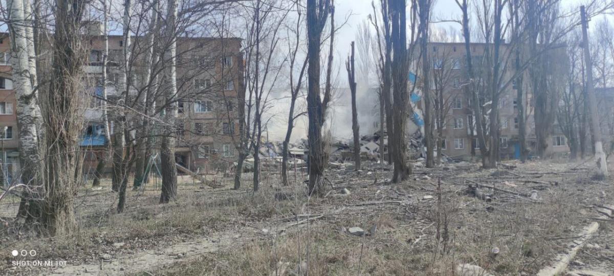 В Донецкой области продолжаются ожесточенные бои / фото Донецкая ОГА