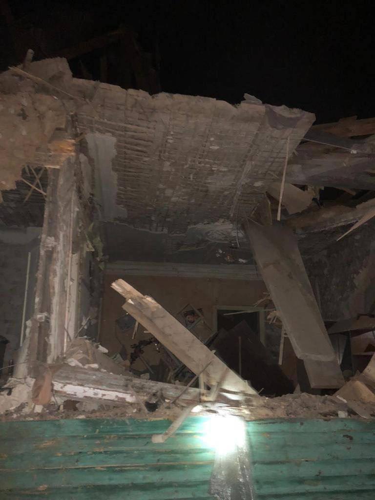 В результате атаки пострадал один человек / фото Телеграм-канал Андрея Ермака В результате атаки пострадал один человек / фото Телеграм-канал Андрея Ермака