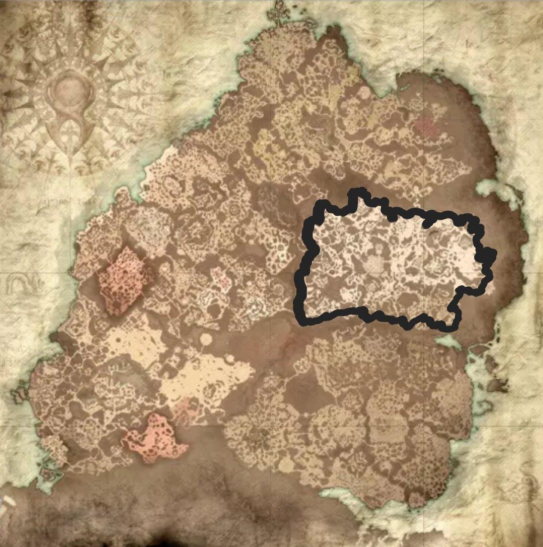 Карта світу Diablo IV / фото Джез Корден Карта світу Diablo IV / фото Джез Корден