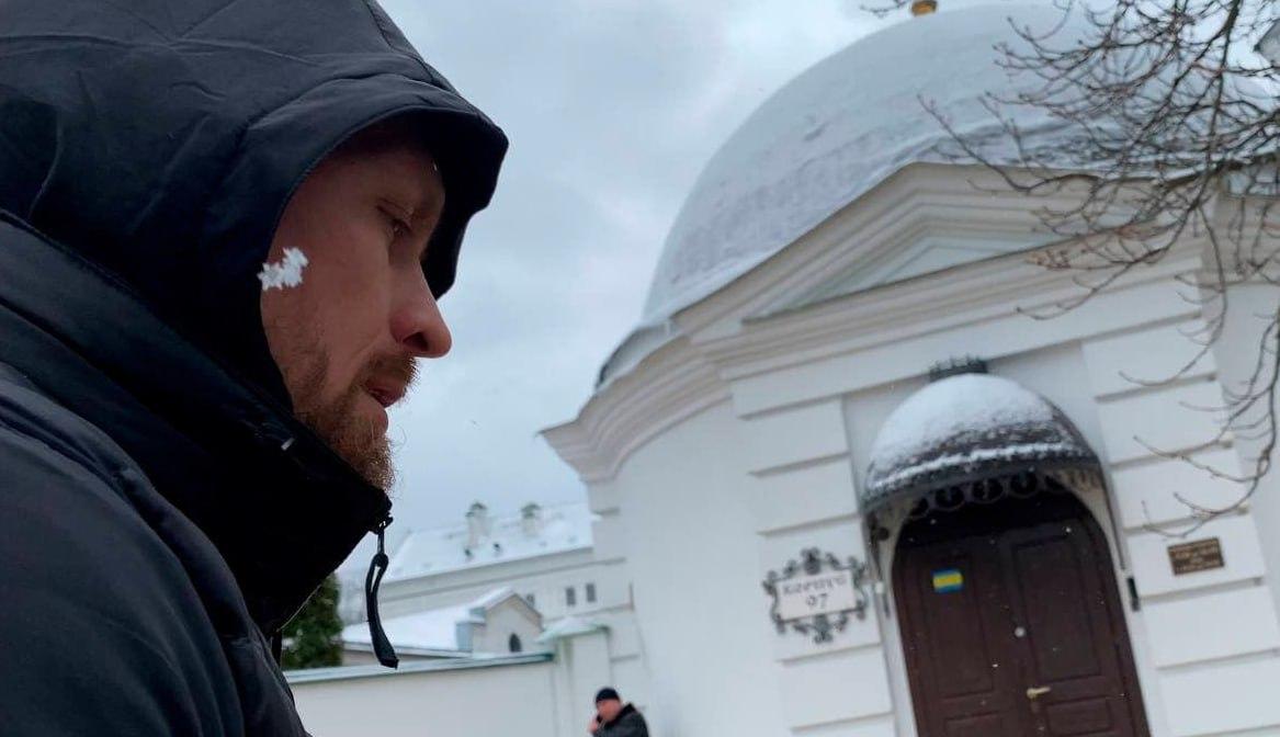 Усик замечен возле Лавры / t.me/stranaua Усик замечен возле Лавры / t.me/stranaua