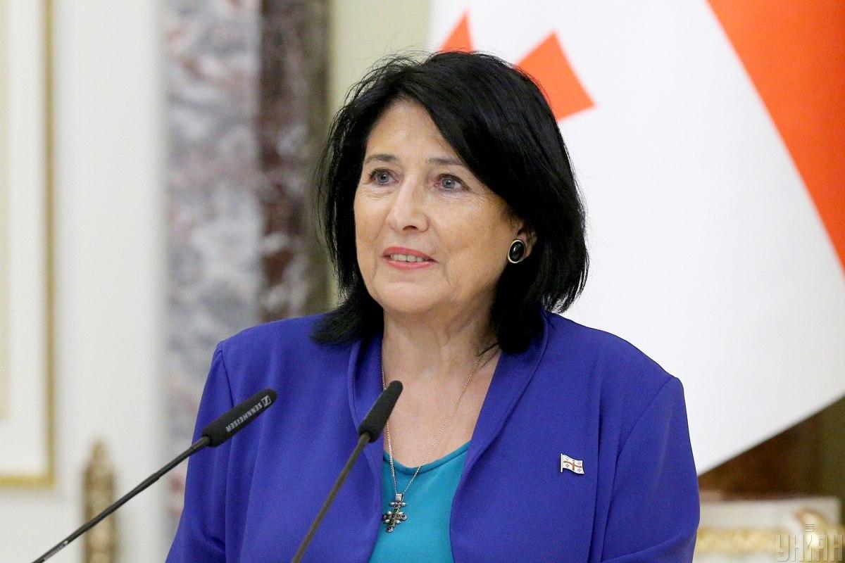 Зурабишвили выступила против авиасообщения между РФ и Грузией / фото УНИАН