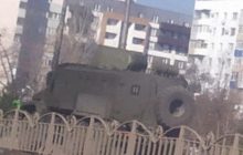 В Мариуполе зафиксировали движение колонны техники с живой силой в направлении Бердянска
