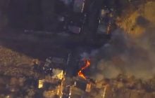 Открыли врата в ад: украинские военные мощно ударили по складам РФ возле Соледара (видео)