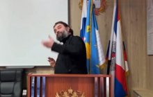 Поп РПЦ советует оккупантам без молитвы "Град" не заряжать (видео)