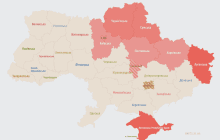 В Україні оголошували повітряну тривогу через загрозу атаки дронами