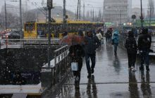 Синоптики назвали точні дати, коли у Києві будуть дощі та мокрий сніг (інфографіка)