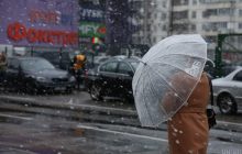 Сегодня в Киеве начнется похолодание: дождь сменится на снег