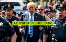 Нейромережа Midjourney стала платною через "вірусні" зображення арешту Трампа